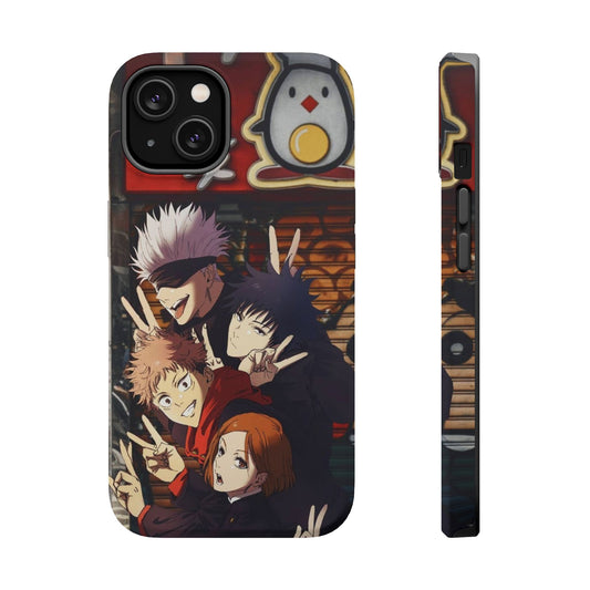 Anime Character Group Magnetic Impact-Resistant Phone Case