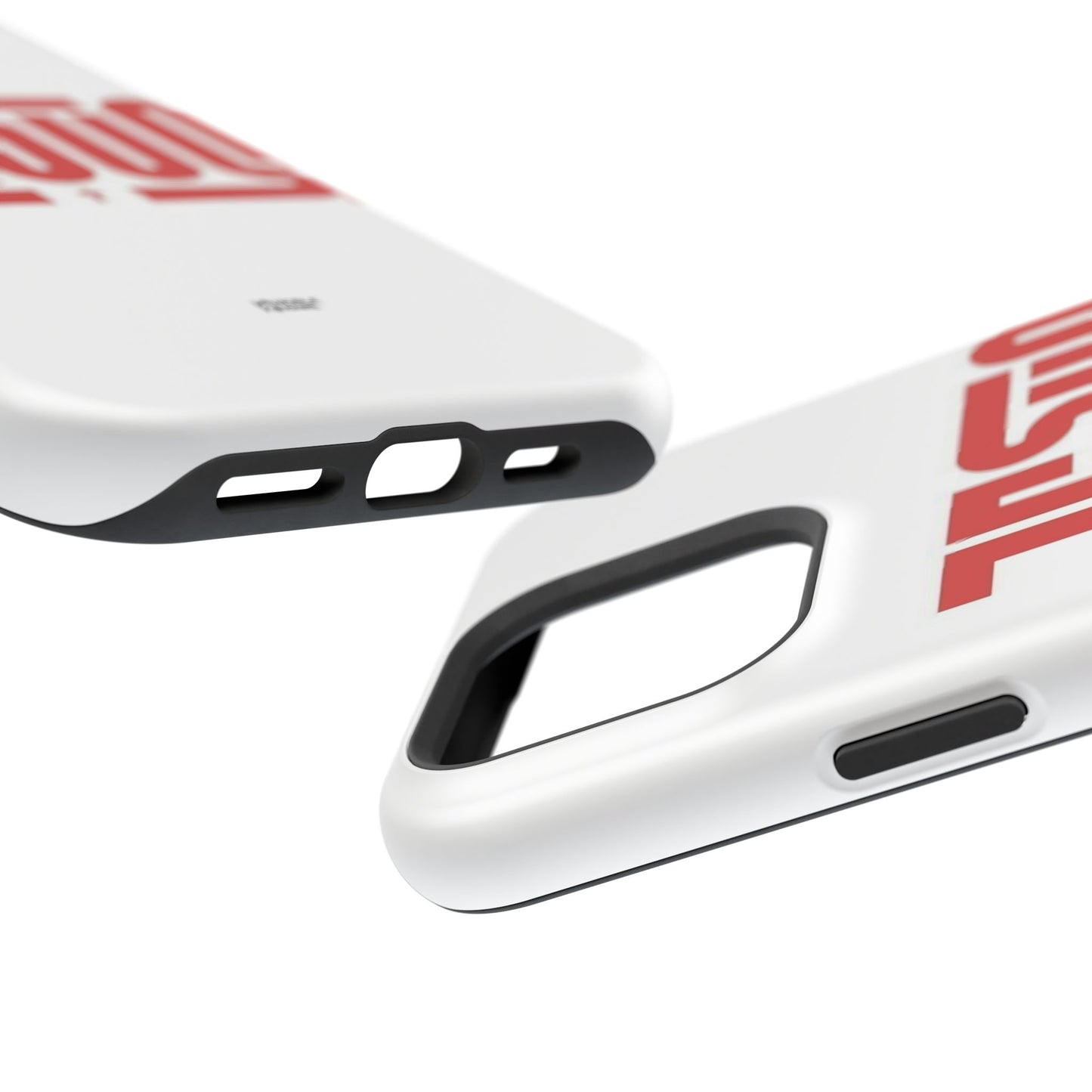 Jesus Magnetic Impact‑Resistant Phone Case — Bold Red Script Christian iPhone Cover
