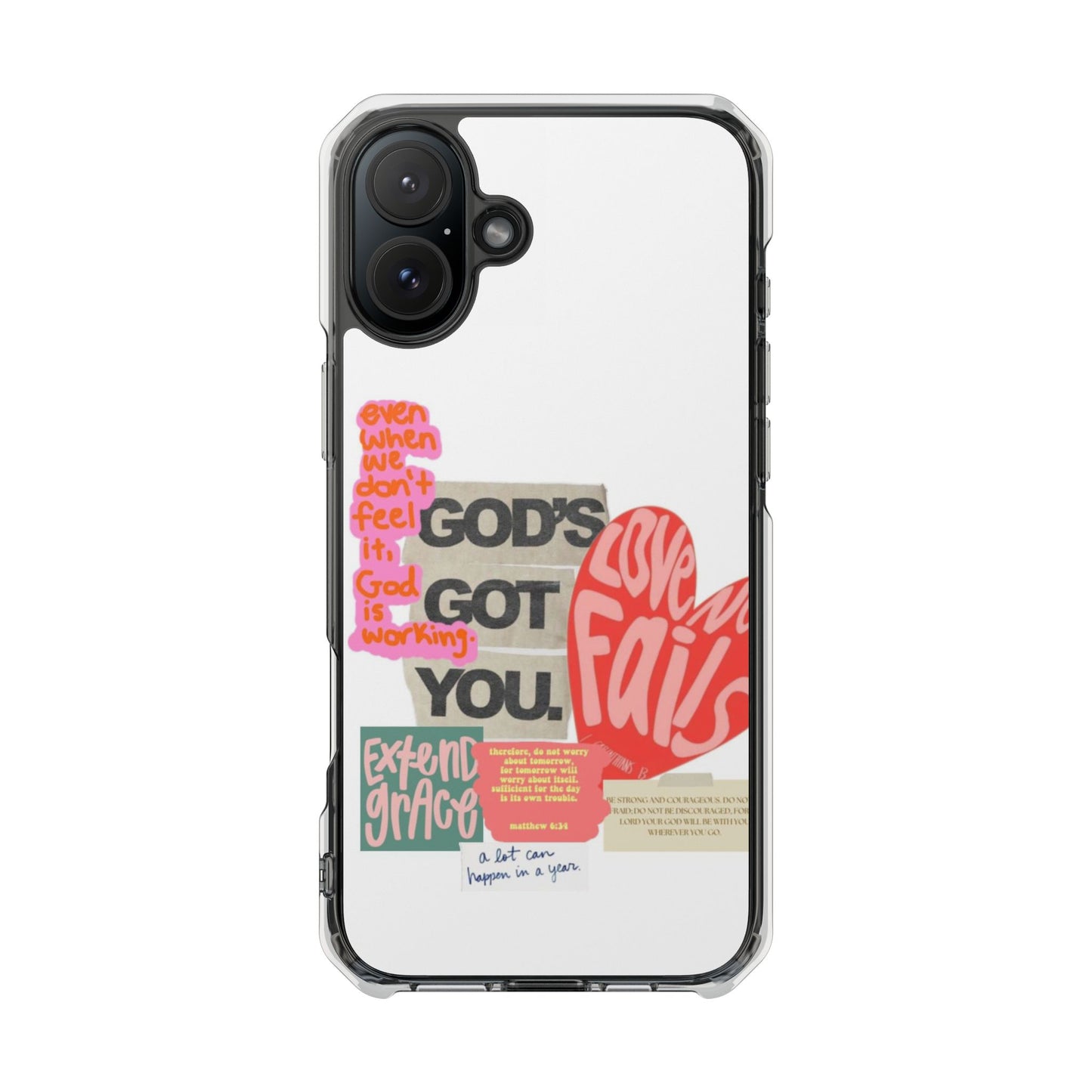 Magnetic Clear Impact Cases