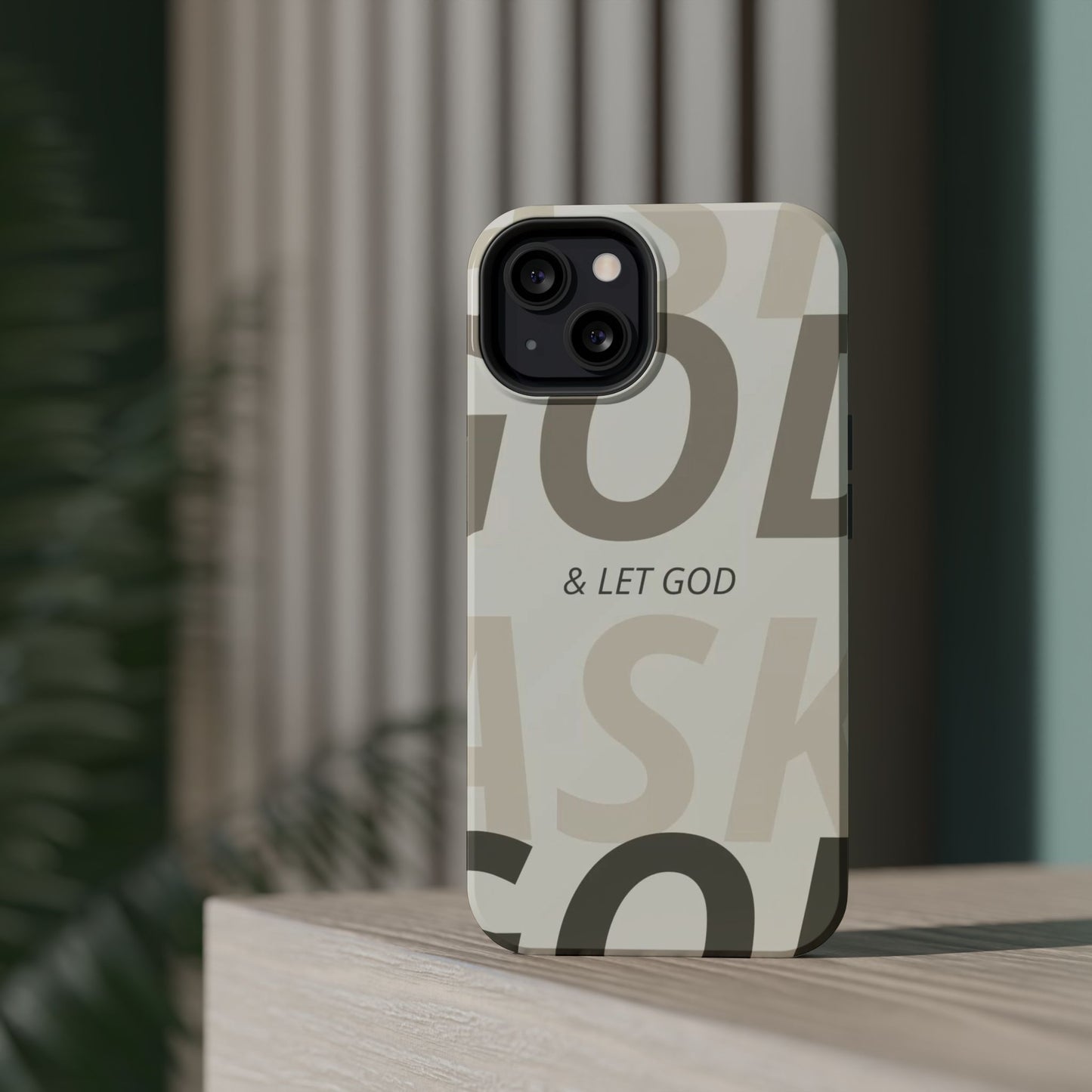 Protective iPhone Case — "Fold & Let God" Magnetic Impact-Resistant Phone Cover