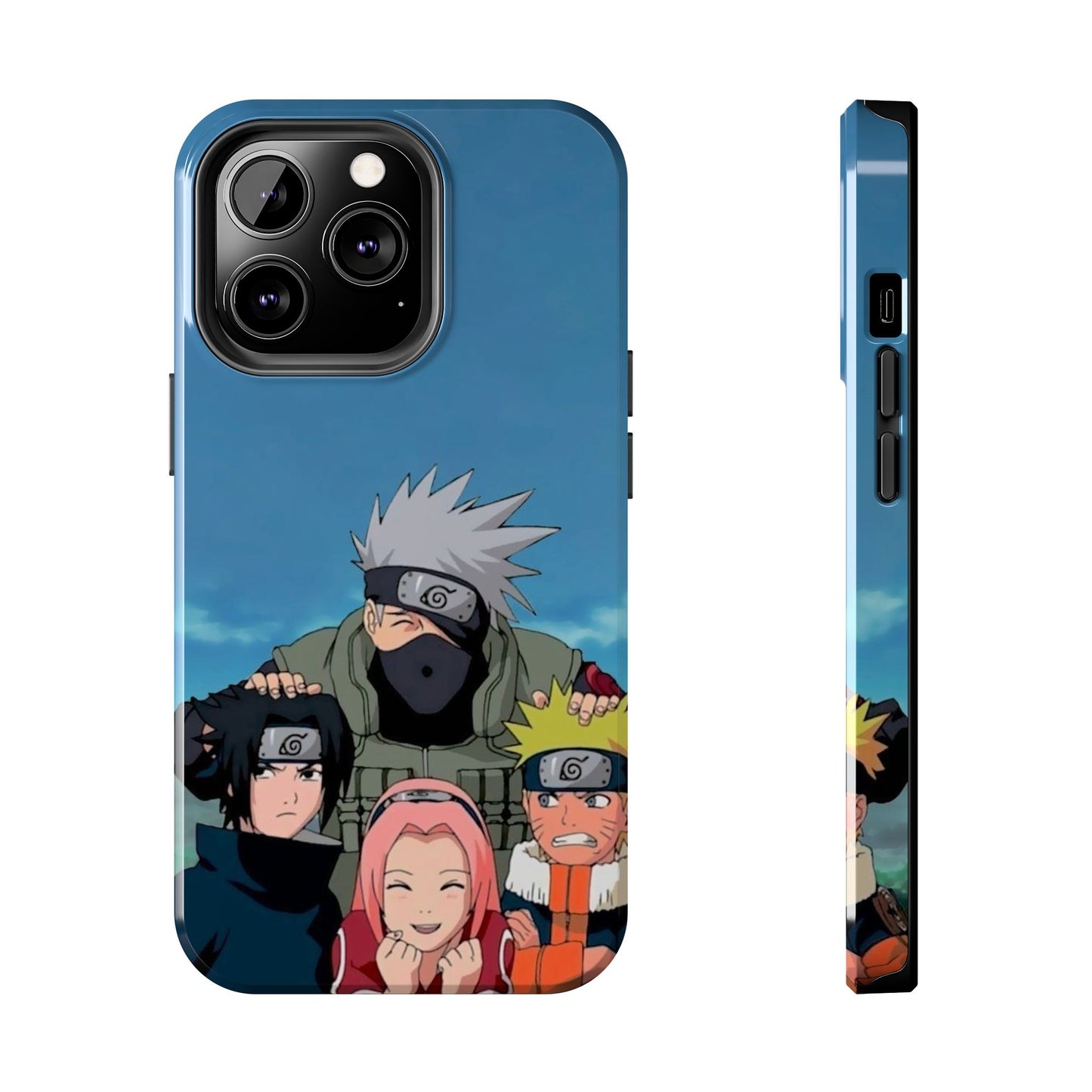 Anime Team Portrait Tough Phone Case — Cute Group Shield Design