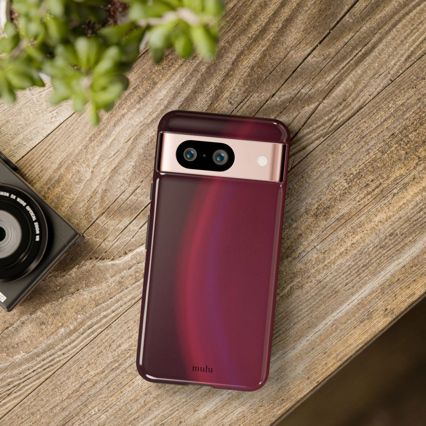 Maroon Gradient Phone Case - Tough Protective iPhone Cover