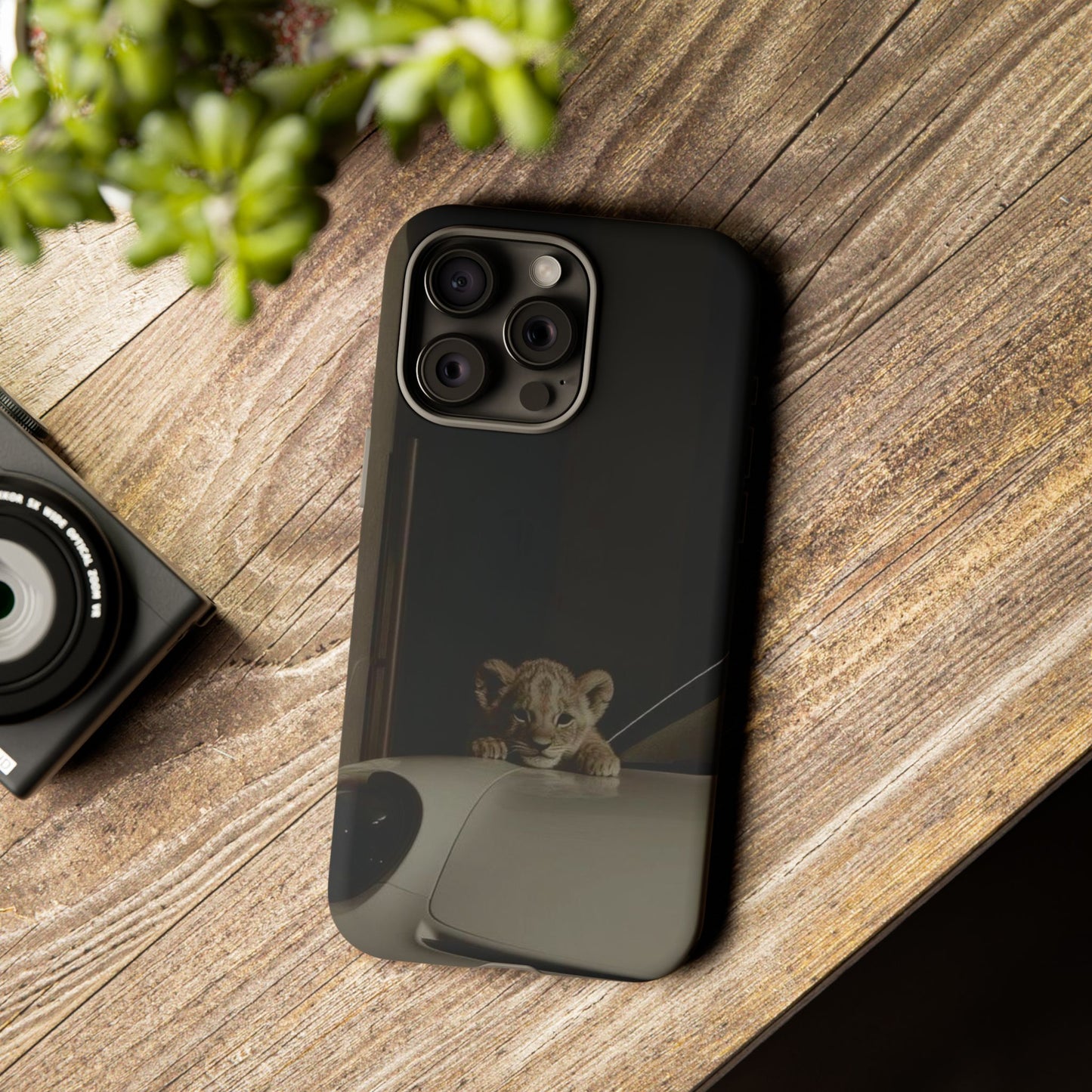 Lion Cub Phone Case — Tough Protective iPhone Cover