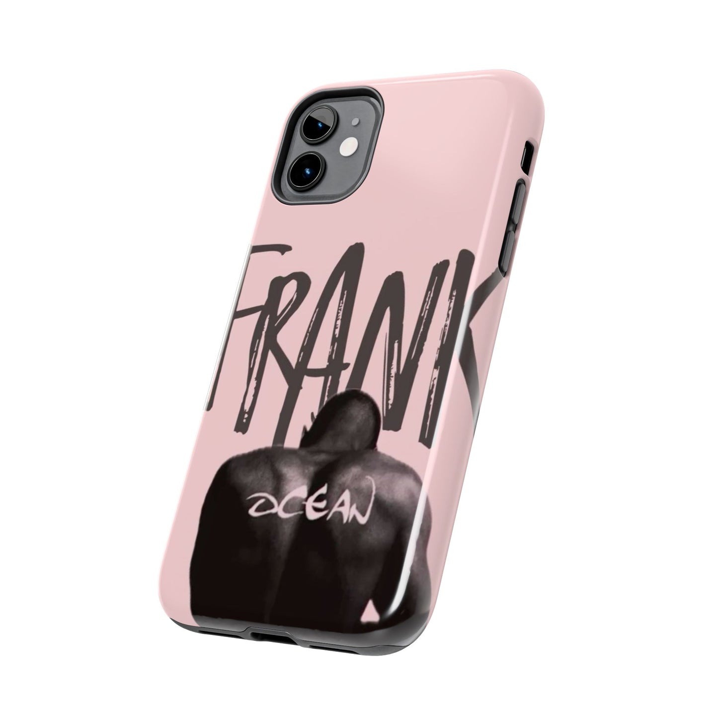 Frank Ocean Tough Phone Case — Pink Back Silhouette Design