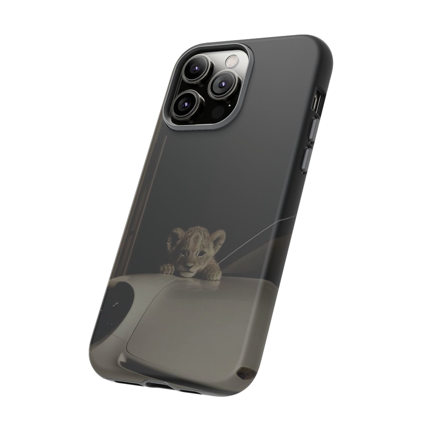 Lion Cub Phone Case — Tough Protective iPhone Cover