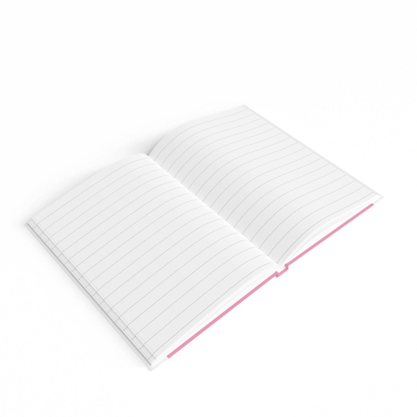 Pink Sunburst Journal — Ruled Lined Notebook for Wellness & Gratitude