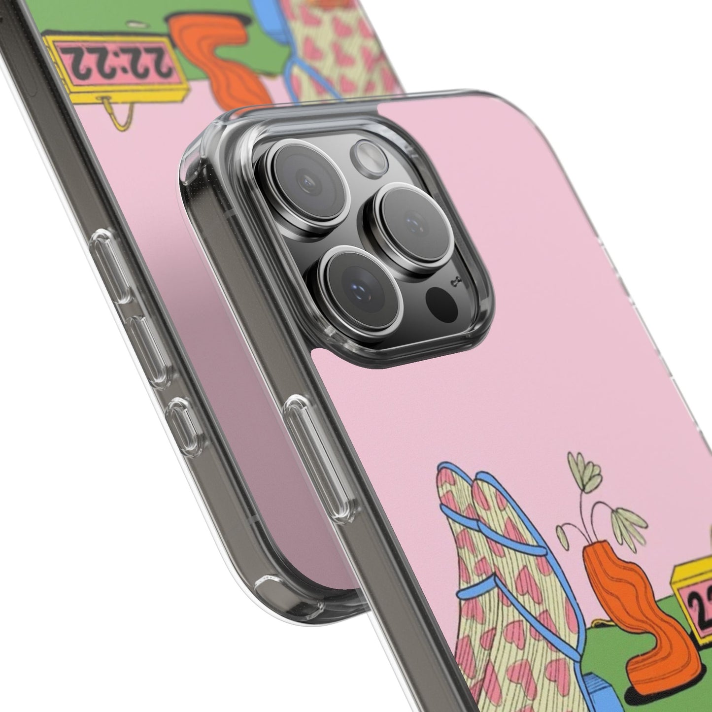 Clear Impact-Resistant Cases