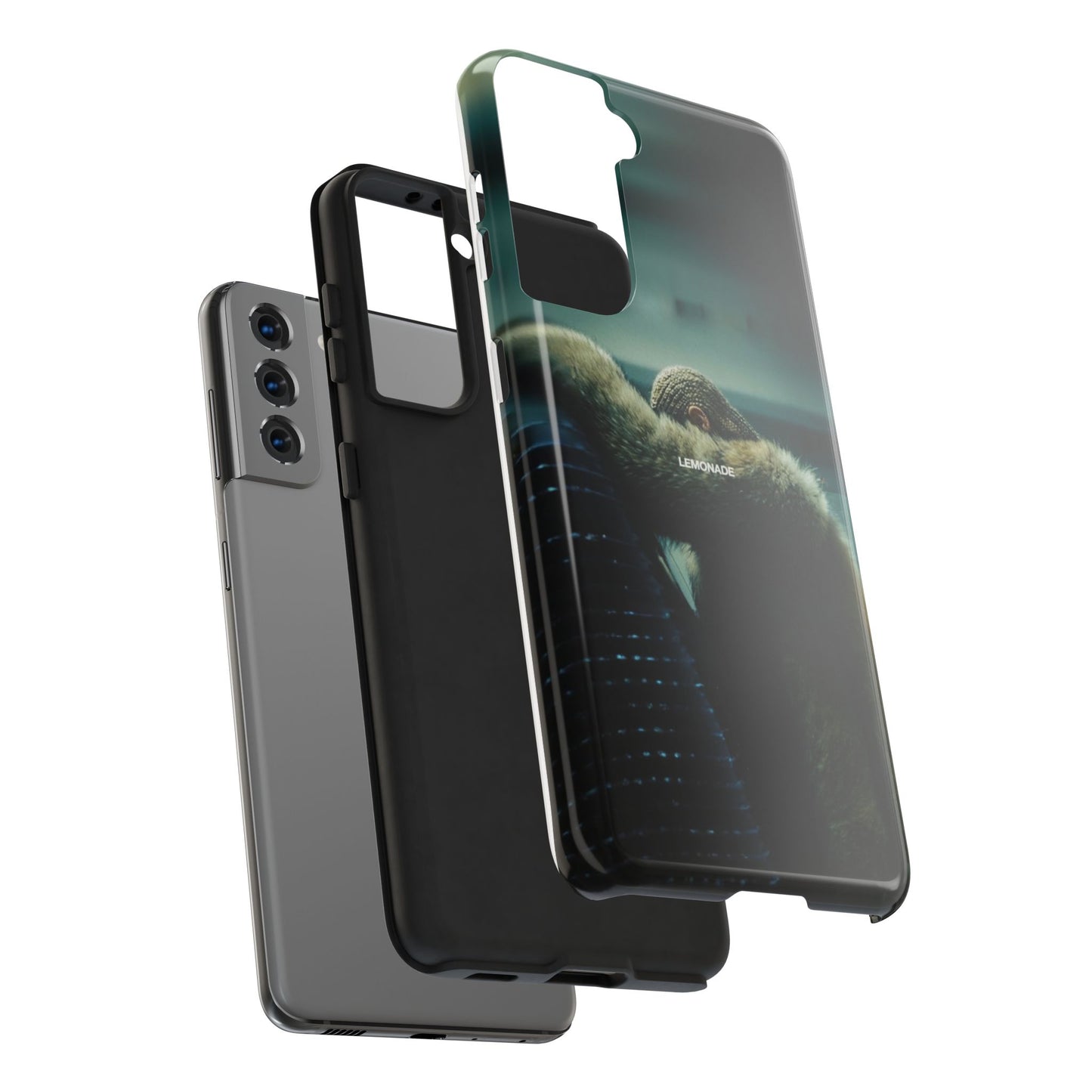 Tough Phone Case — Moody Urban Monkey Photo, 'LEMONADE' Matte Protective Cover