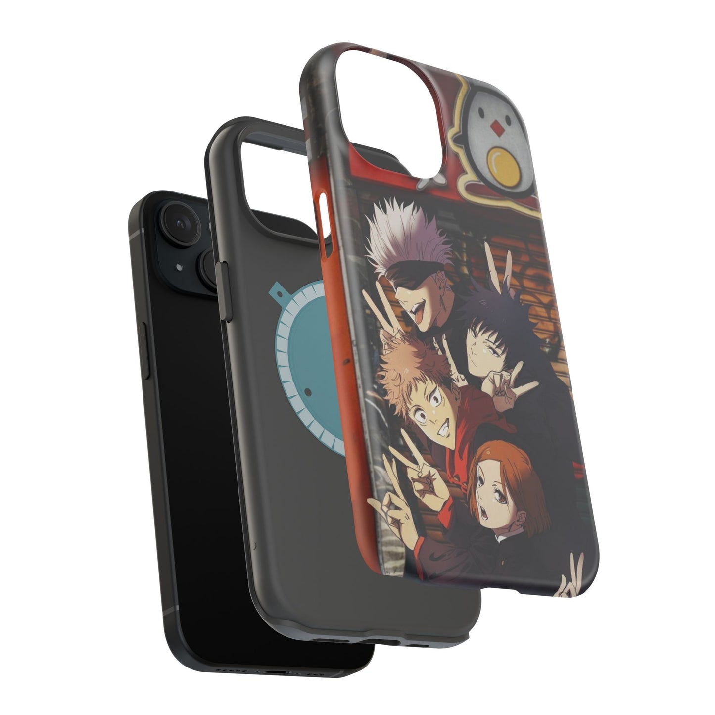 Anime Character Group Magnetic Impact-Resistant Phone Case