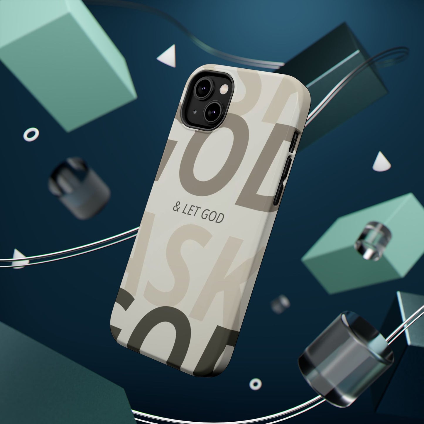 Protective iPhone Case — "Fold & Let God" Magnetic Impact-Resistant Phone Cover