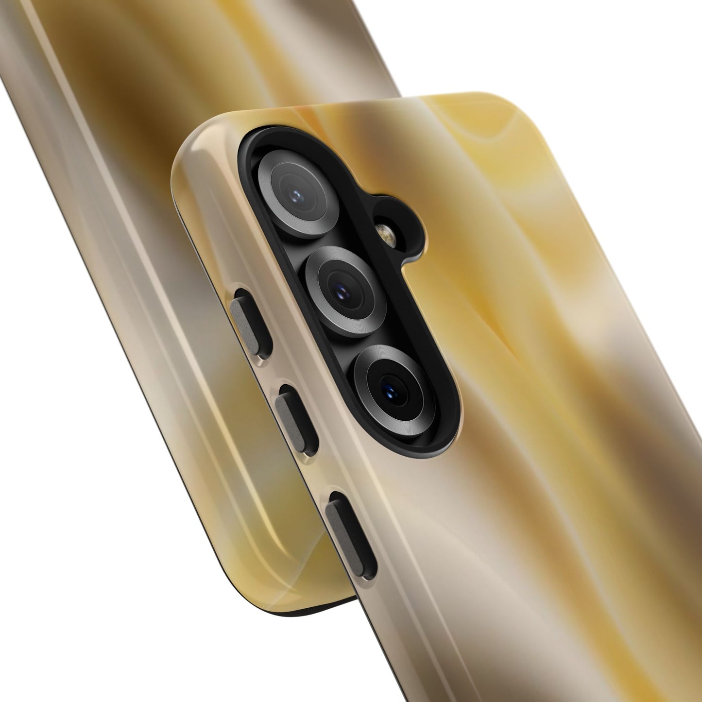 Gold Marble Tough Phone Case — Protective iPhone Case with Elegant Swirl Design