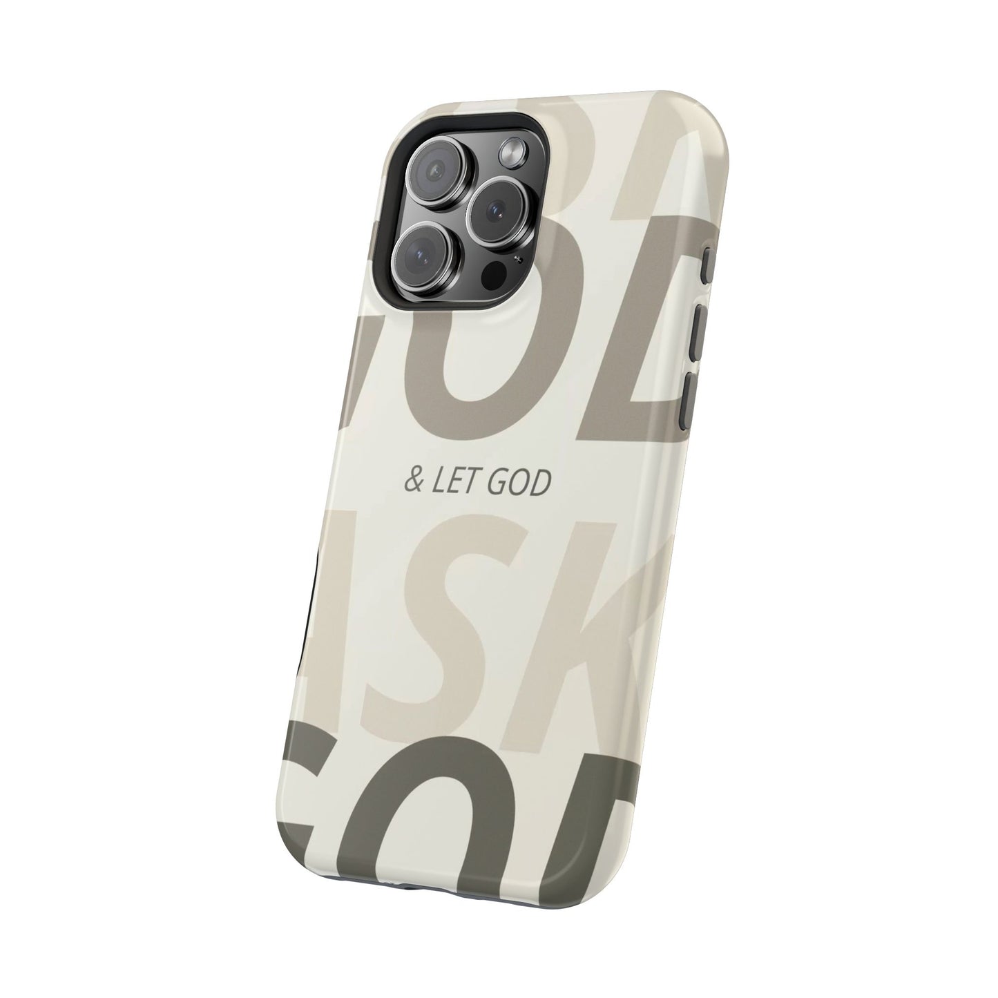 Protective iPhone Case — "Fold & Let God" Magnetic Impact-Resistant Phone Cover
