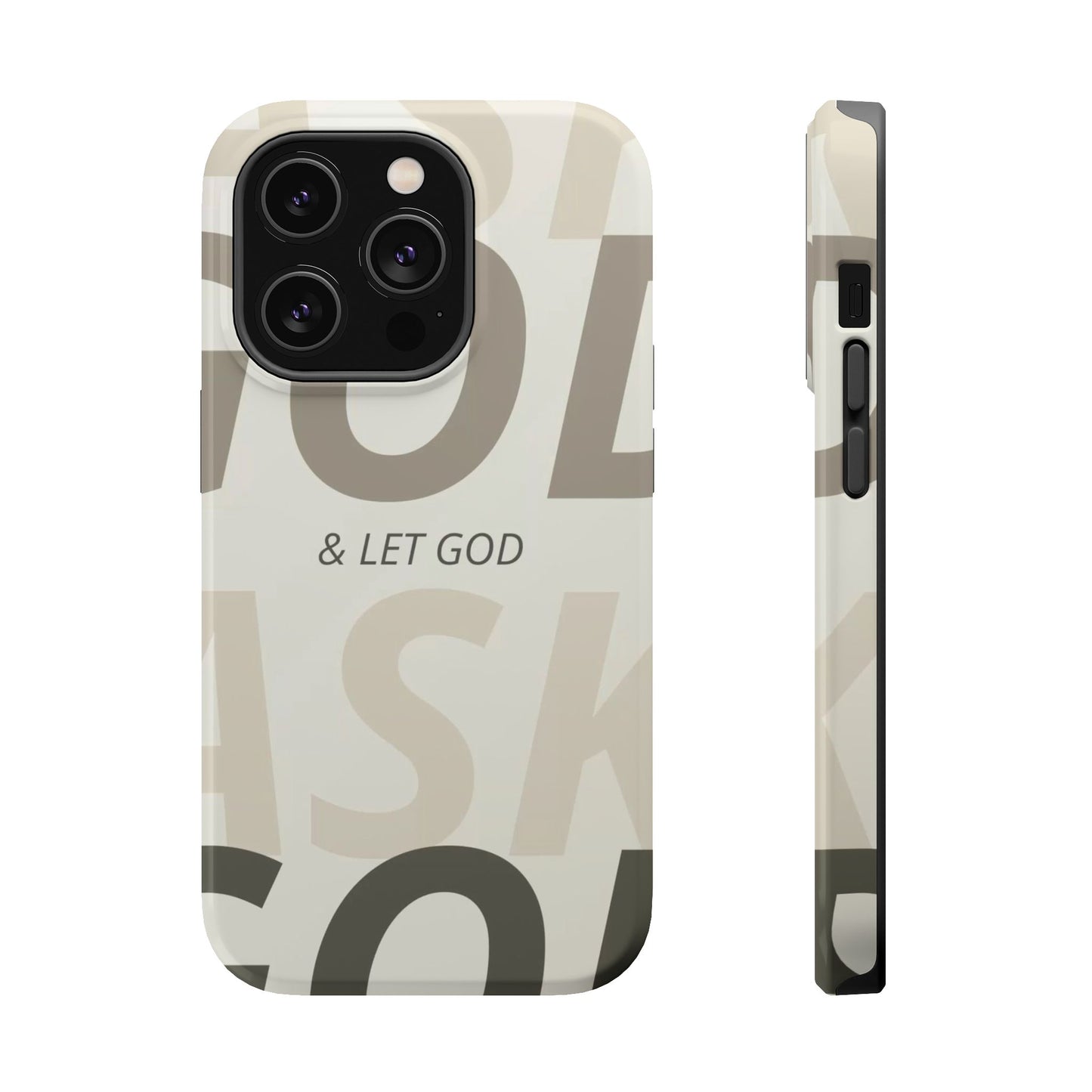 Protective iPhone Case — "Fold & Let God" Magnetic Impact-Resistant Phone Cover