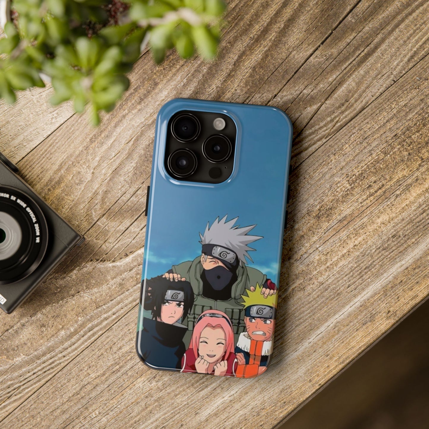 Anime Team Portrait Tough Phone Case — Cute Group Shield Design
