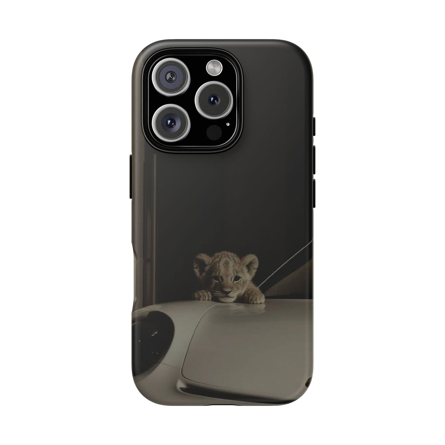 Lion Cub Phone Case — Tough Protective iPhone Cover