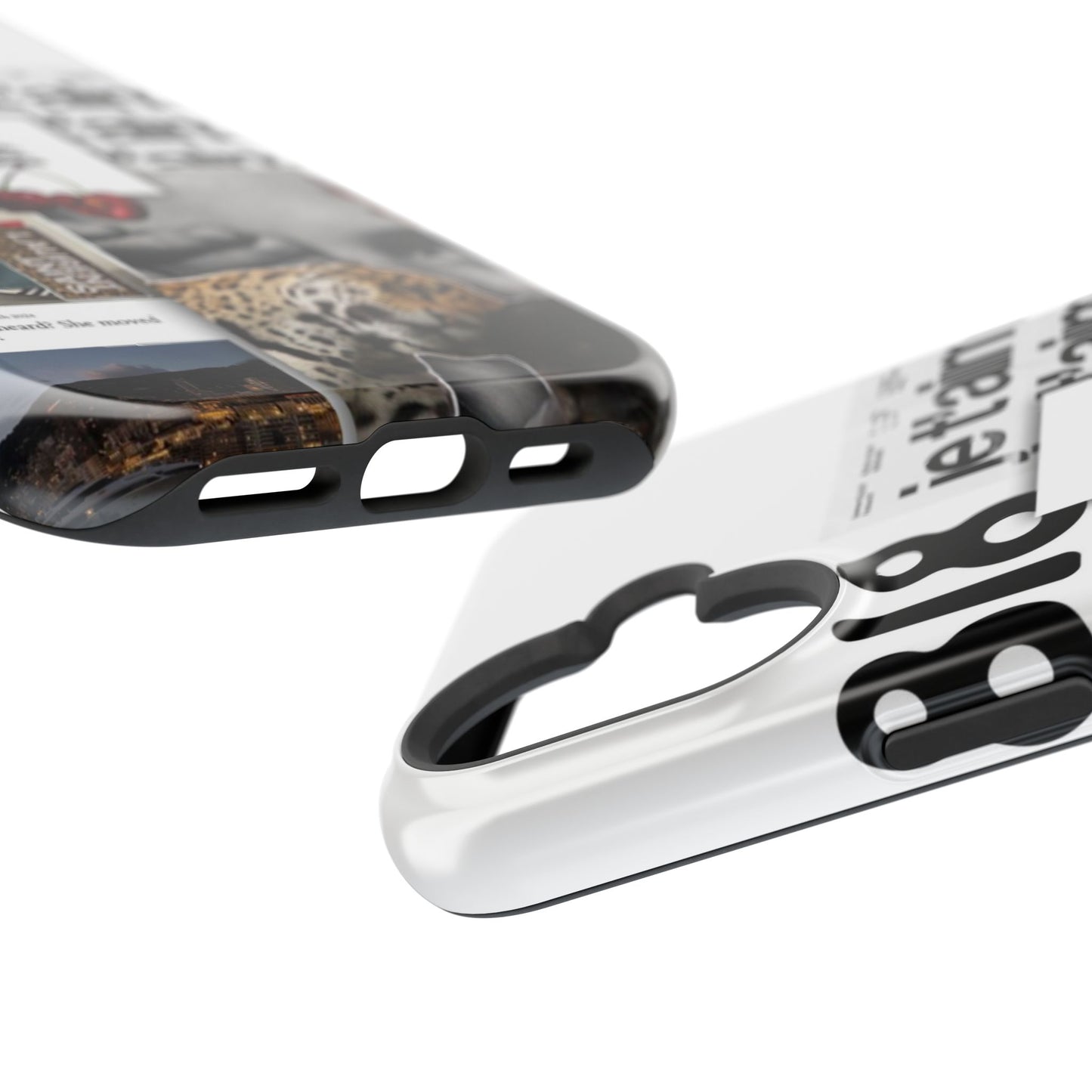 Collage 'Je t’aime' Magnetic Impact-Resistant Phone Case
