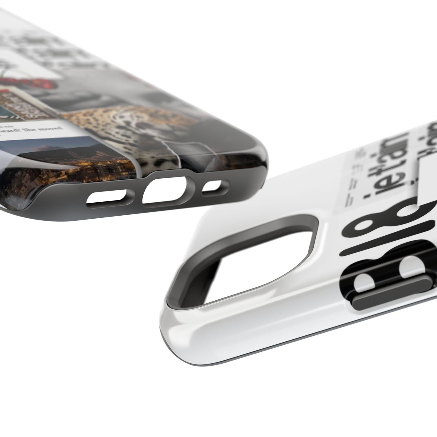 Collage 'Je t’aime' Magnetic Impact-Resistant Phone Case