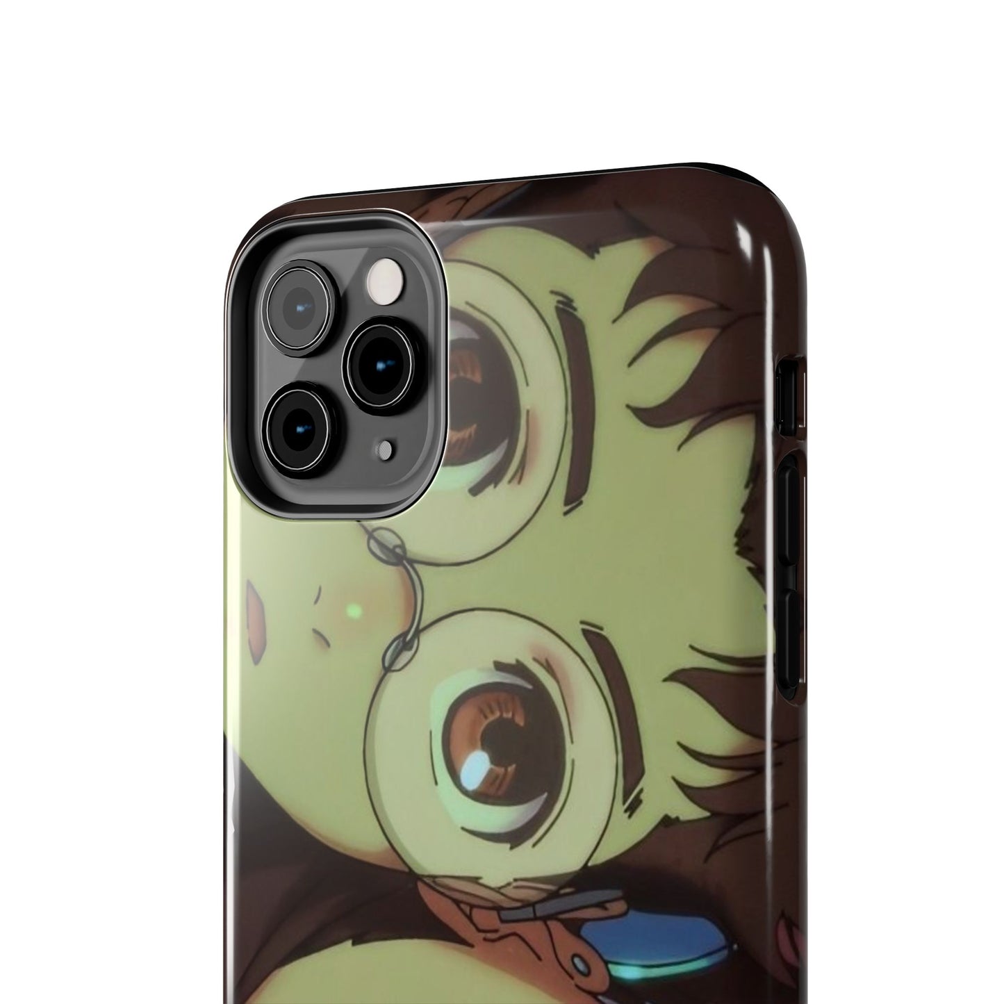 Anime Duo Tough Phone Case — Cute Chibi Sisters Protective Cover