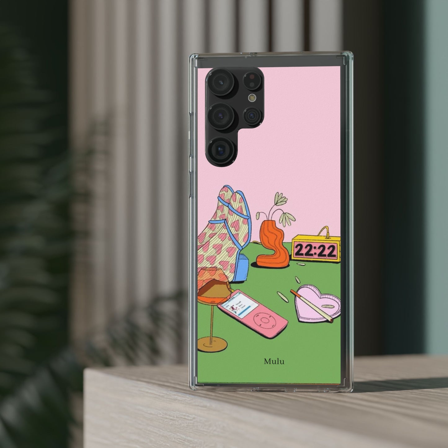 Clear Impact-Resistant Cases