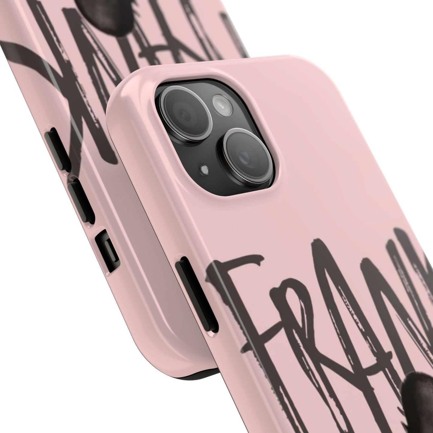 Frank Ocean Tough Phone Case — Pink Back Silhouette Design
