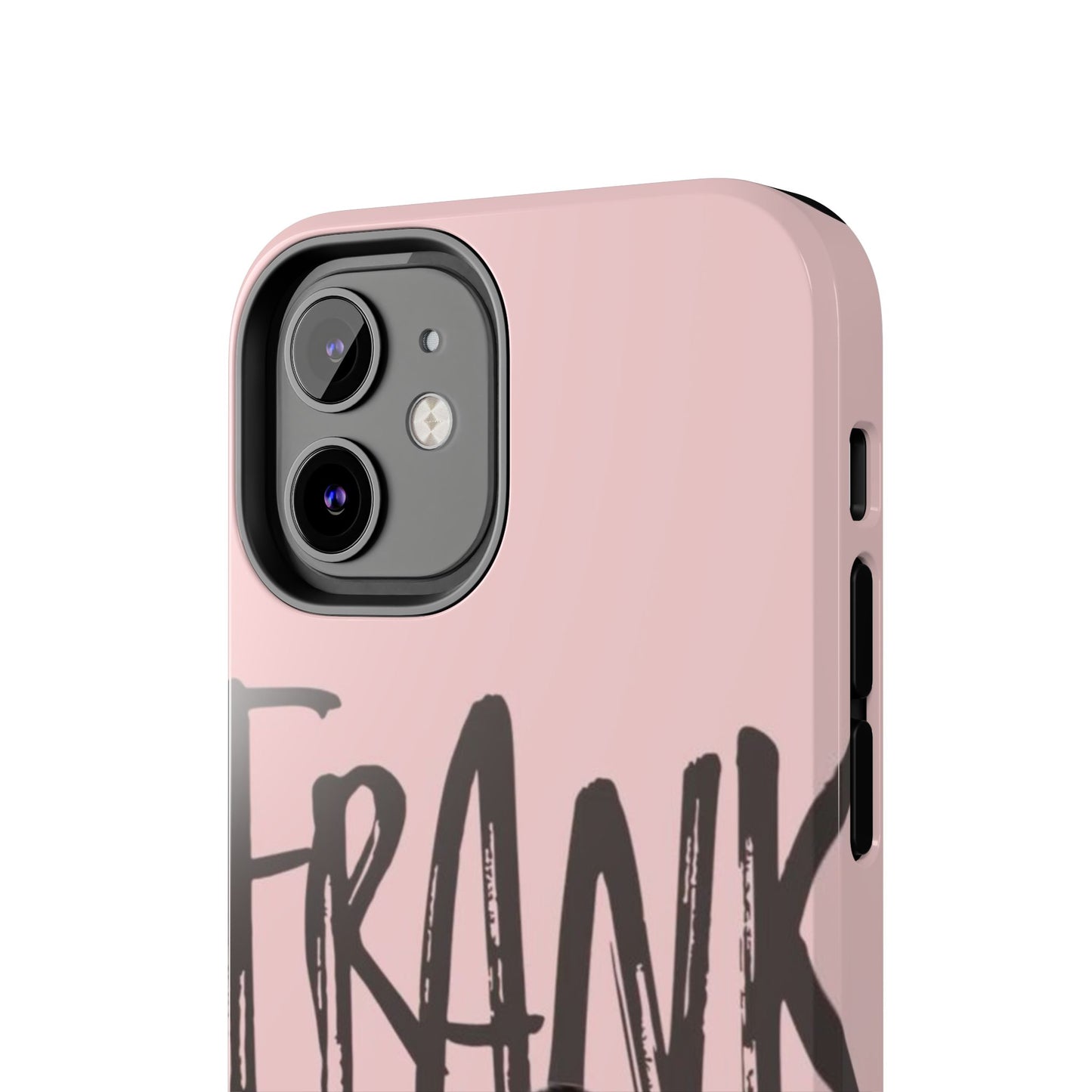 Frank Ocean Tough Phone Case — Pink Back Silhouette Design