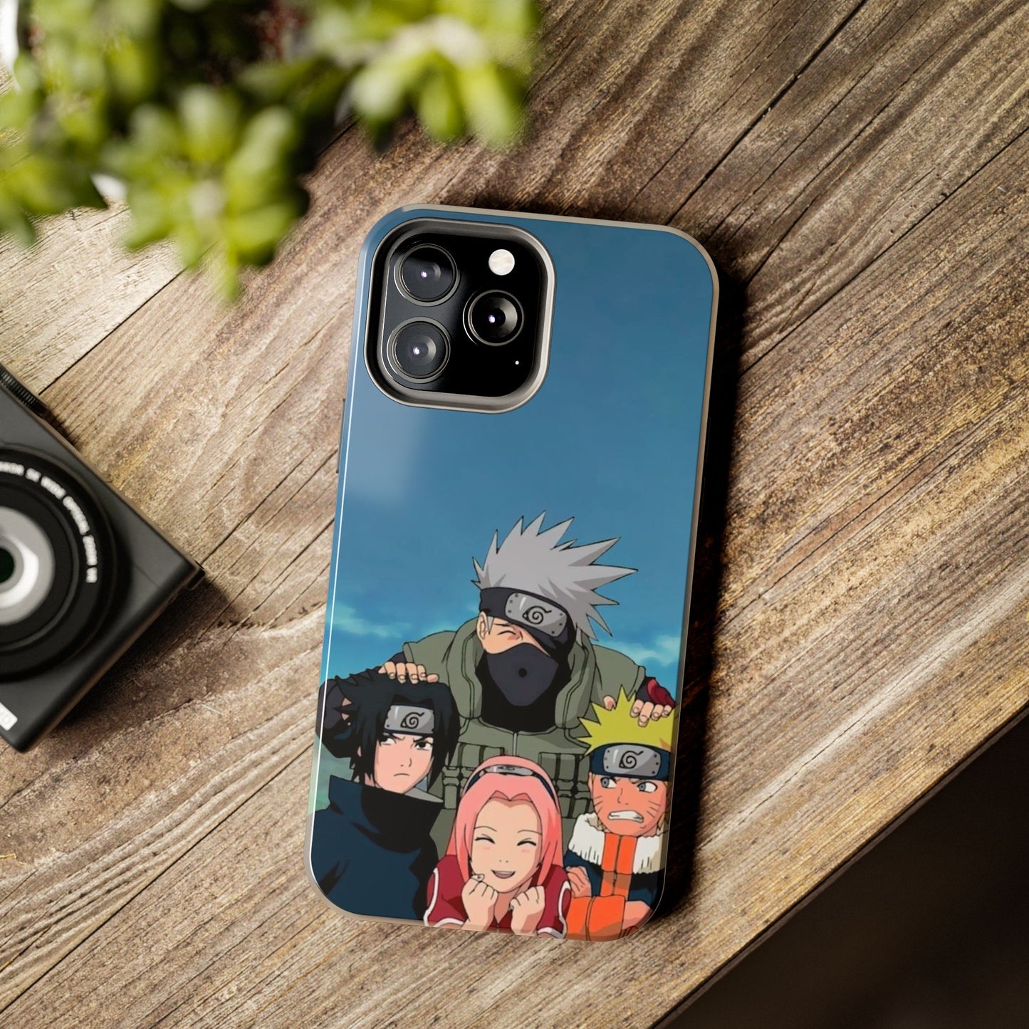 Anime Team Portrait Tough Phone Case — Cute Group Shield Design