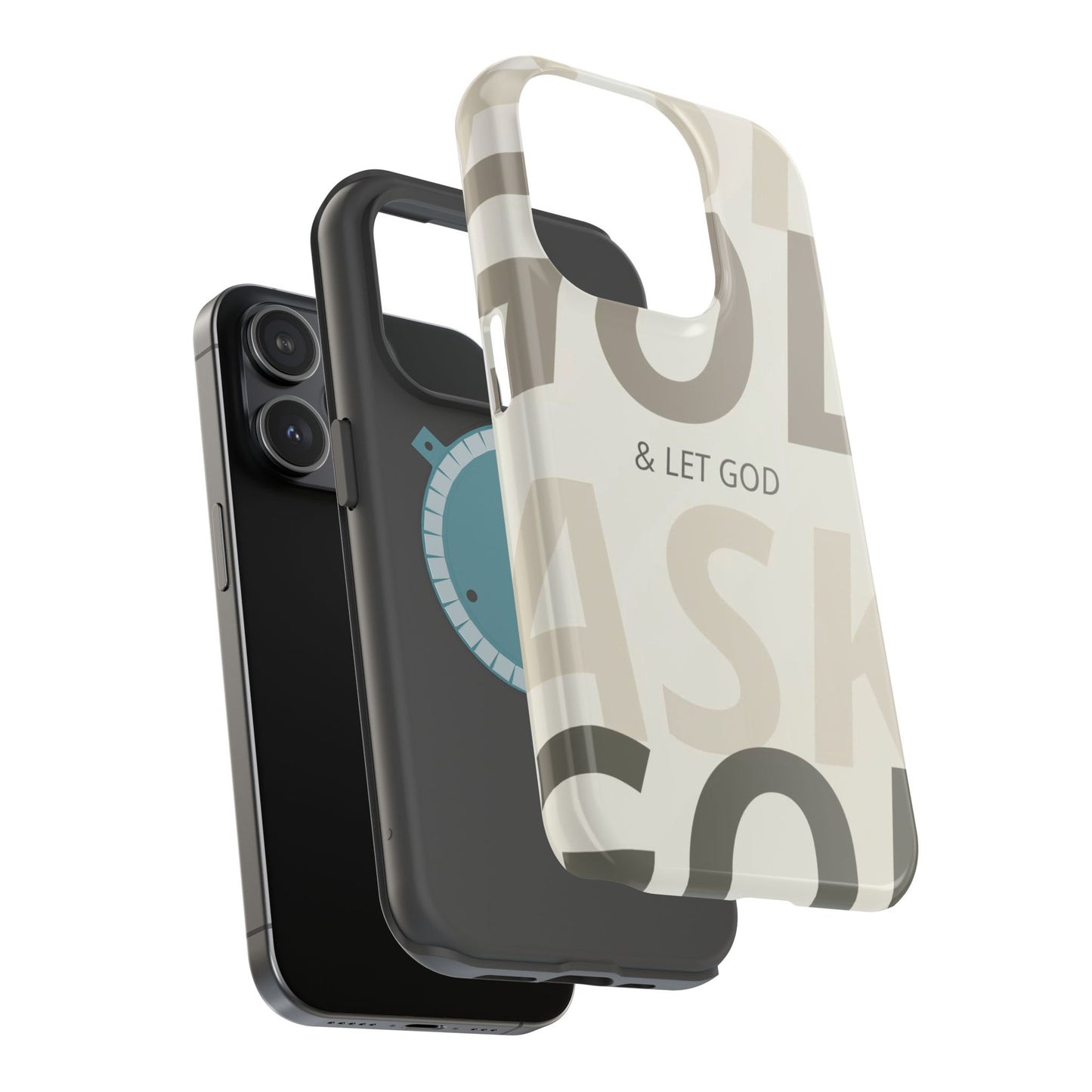 Protective iPhone Case — "Fold & Let God" Magnetic Impact-Resistant Phone Cover