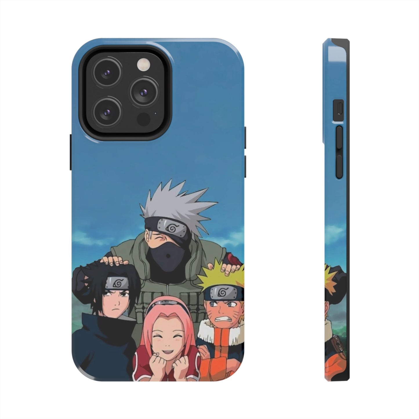 Anime Team Portrait Tough Phone Case — Cute Group Shield Design