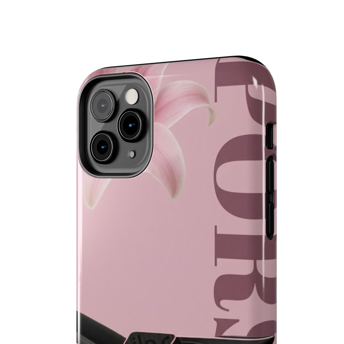 Pink Racing Car Tough Phone Case — 'Queen' Sportback Design