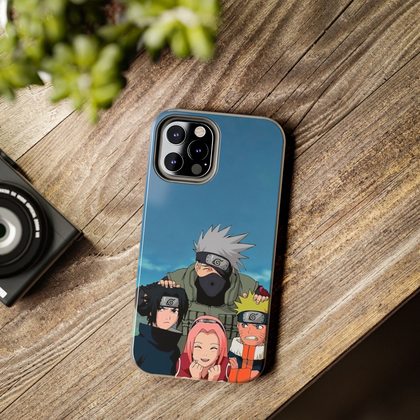 Anime Team Portrait Tough Phone Case — Cute Group Shield Design