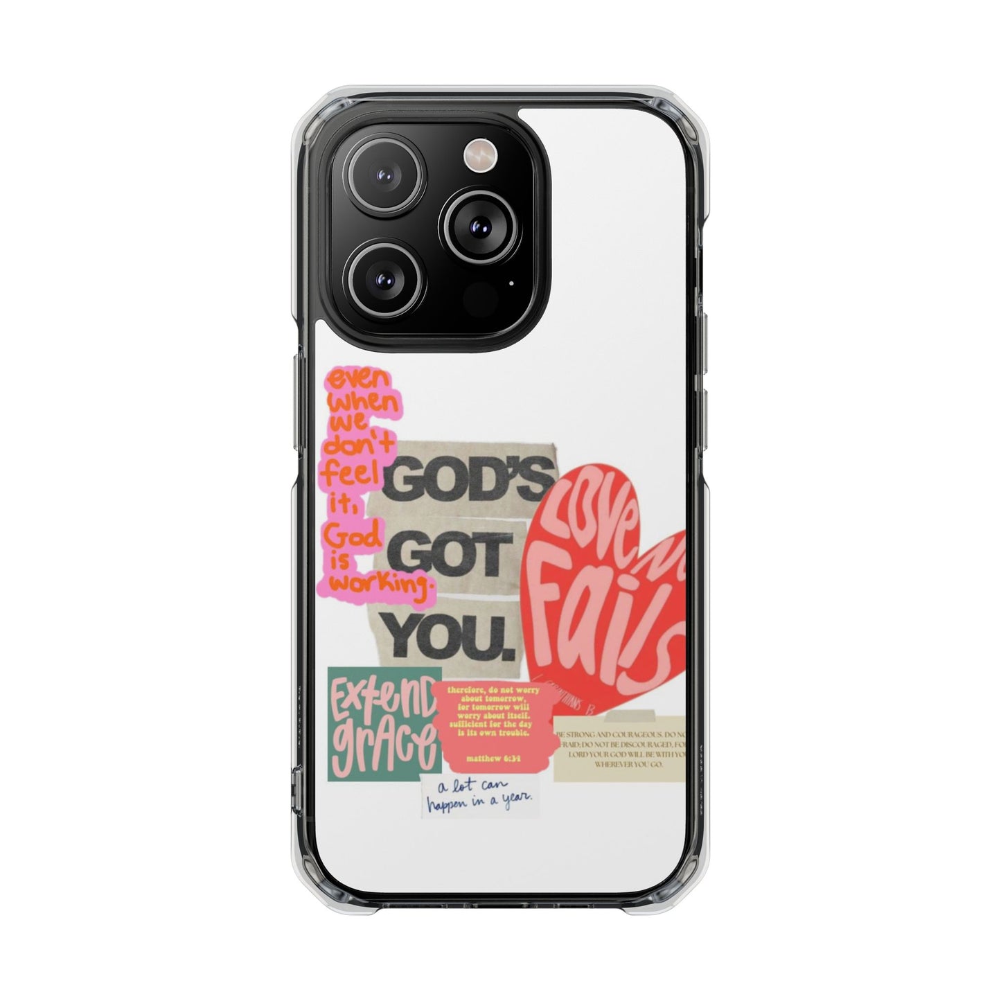 Magnetic Clear Impact Cases