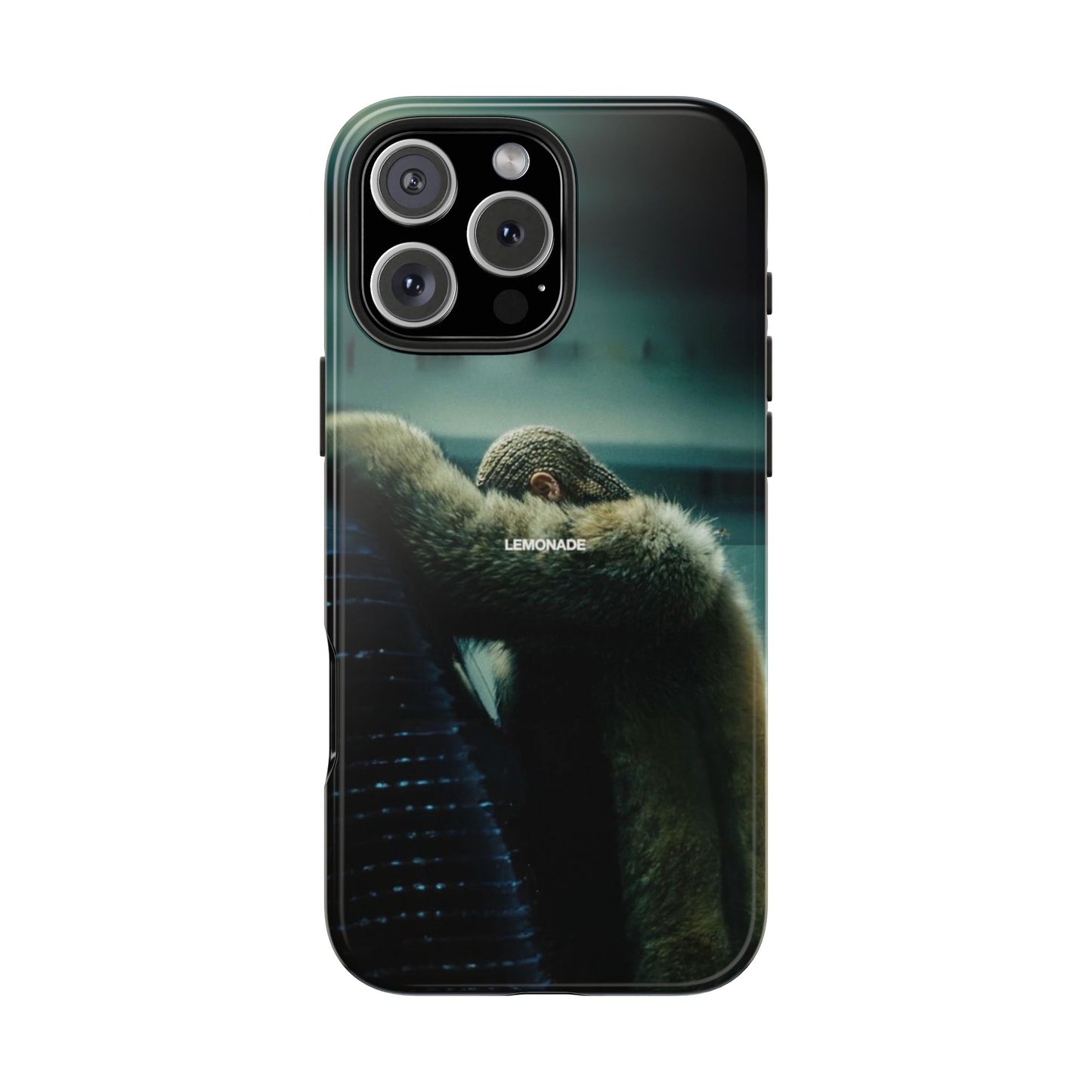 Tough Phone Case — Moody Urban Monkey Photo, 'LEMONADE' Matte Protective Cover