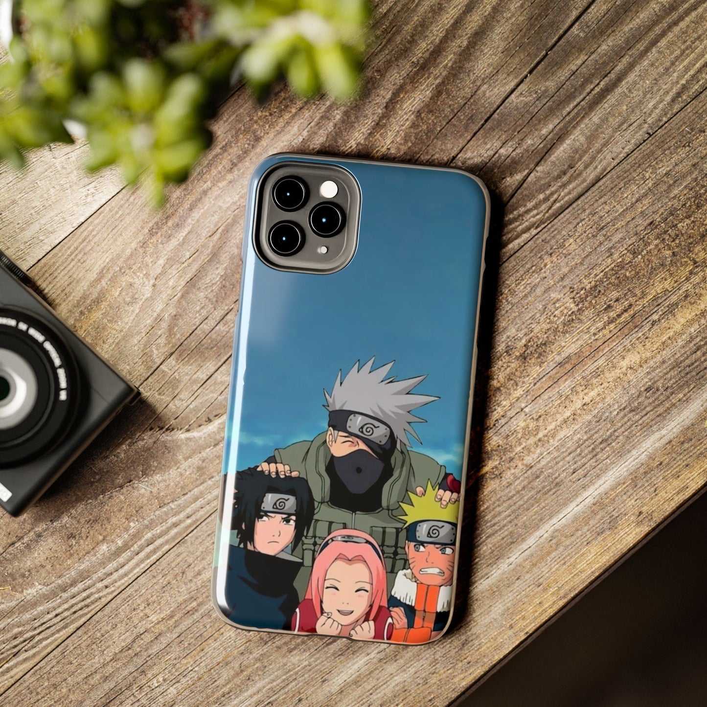Anime Team Portrait Tough Phone Case — Cute Group Shield Design