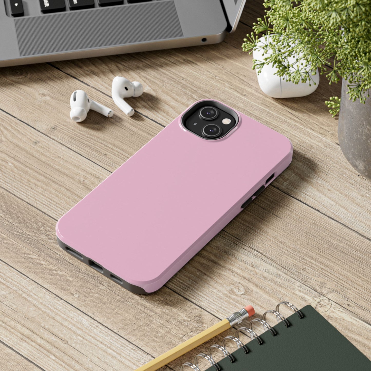 Tough Phone Case — Protective Pink Shockproof Armor for iPhone