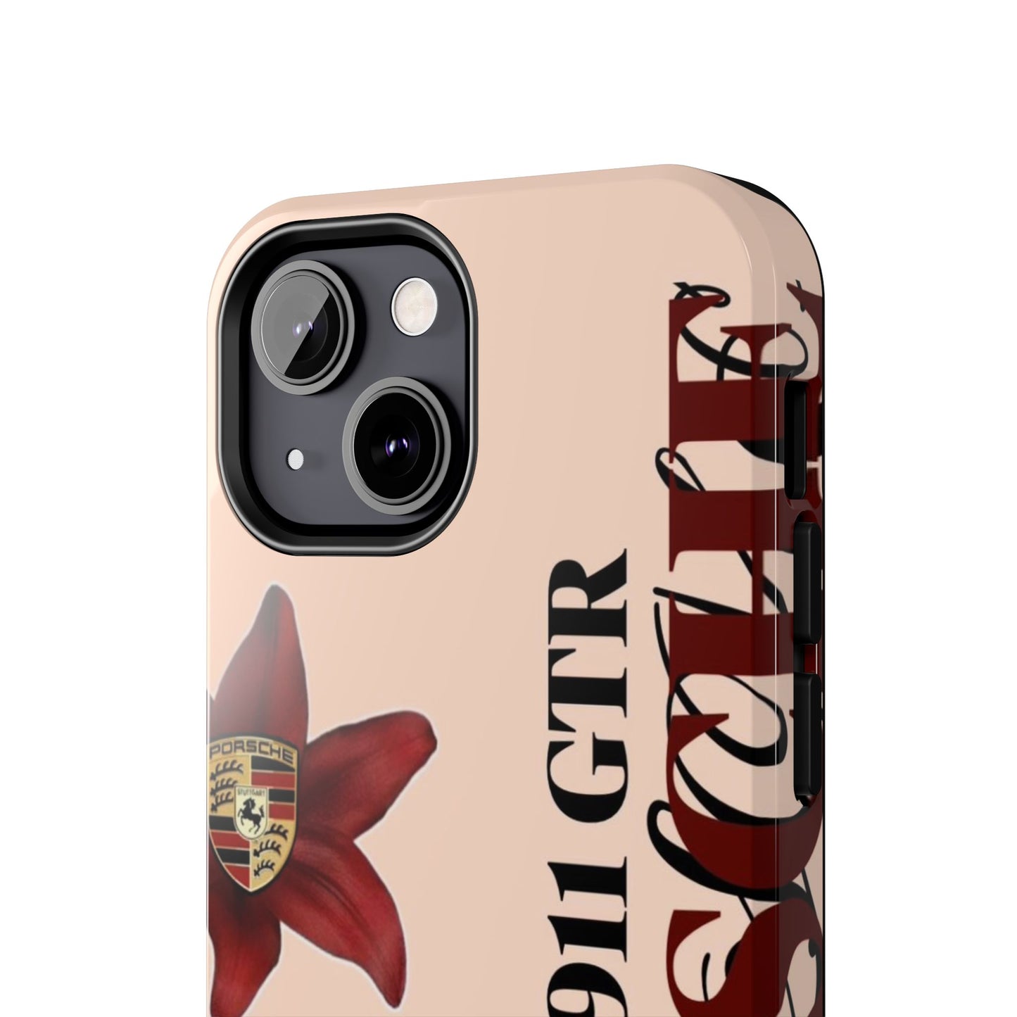 Porsche 911 GT-R Red Orchid Tough Phone Case — Sports Car Protective Cover
