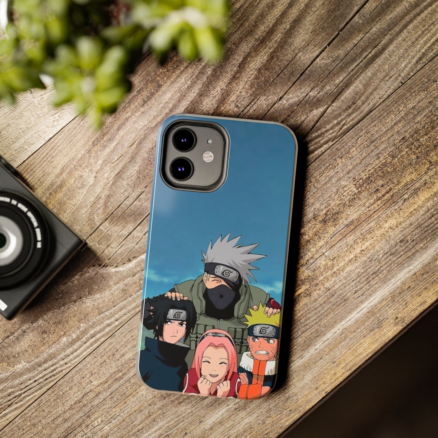 Anime Team Portrait Tough Phone Case — Cute Group Shield Design