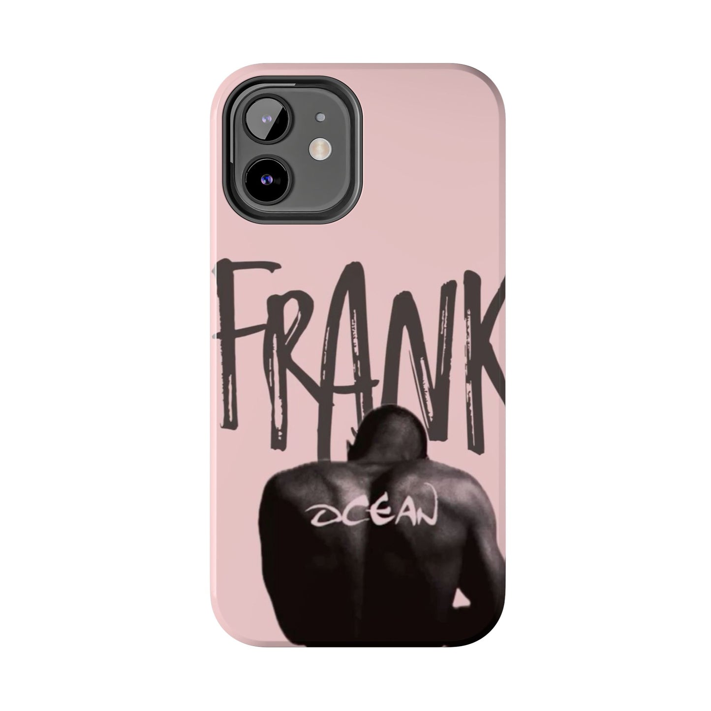Frank Ocean Tough Phone Case — Pink Back Silhouette Design