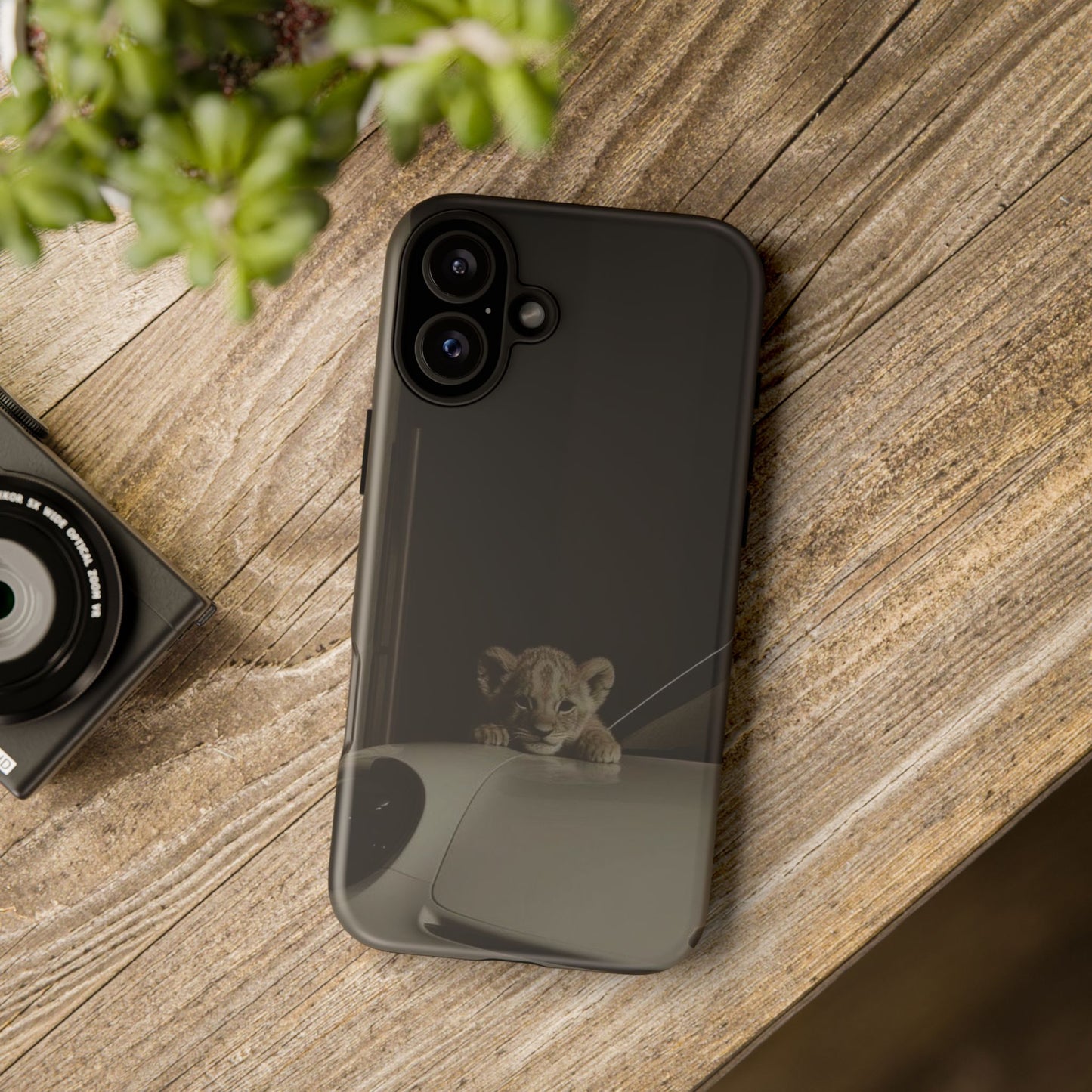 Lion Cub Phone Case — Tough Protective iPhone Cover