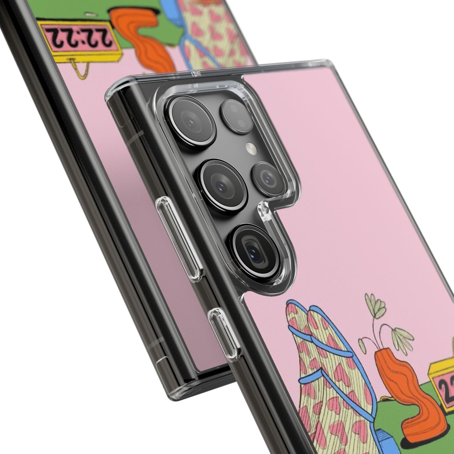 Clear Impact-Resistant Cases