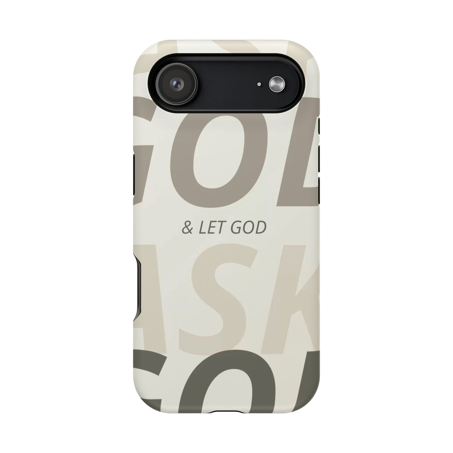 Protective iPhone Case — "Fold & Let God" Magnetic Impact-Resistant Phone Cover