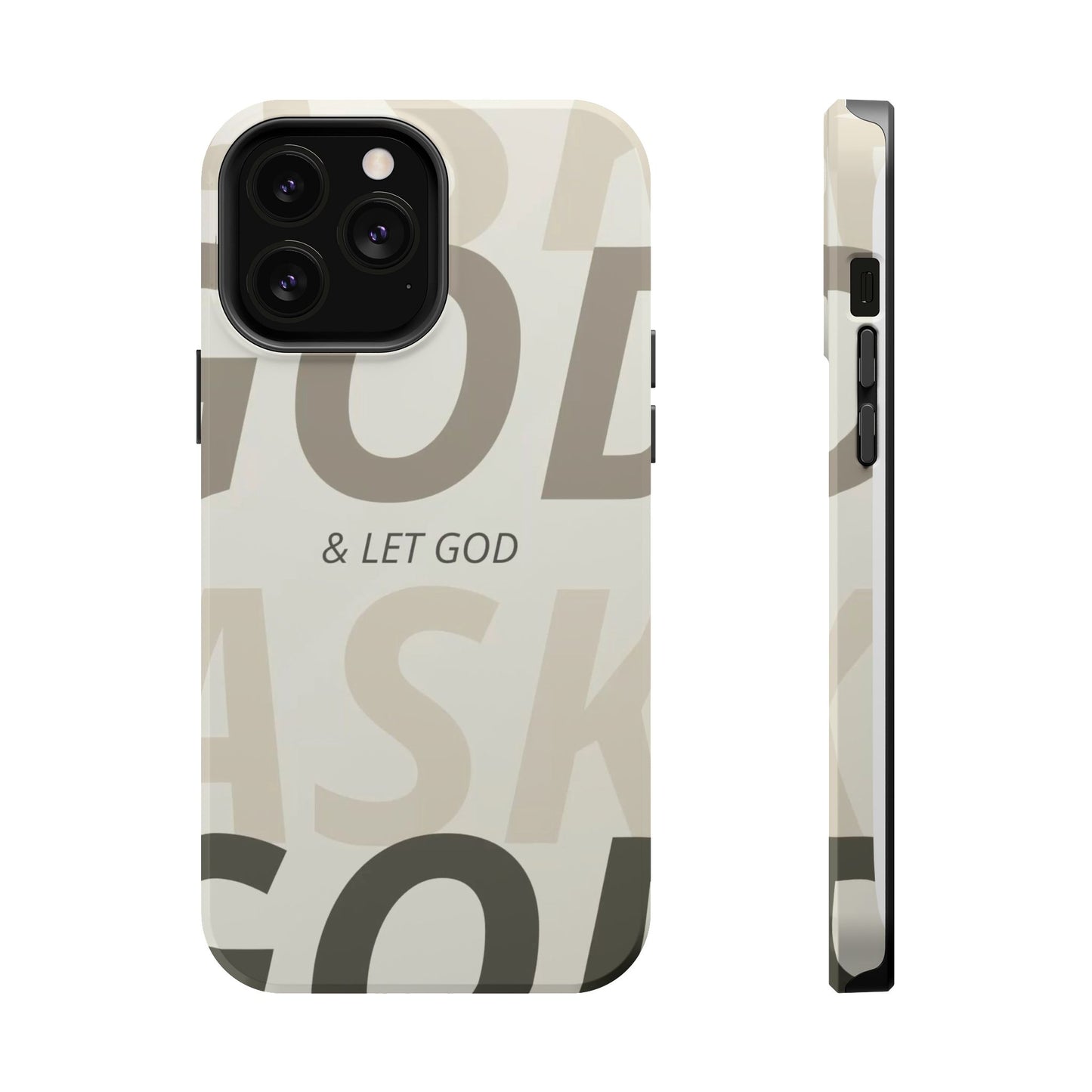 Protective iPhone Case — "Fold & Let God" Magnetic Impact-Resistant Phone Cover