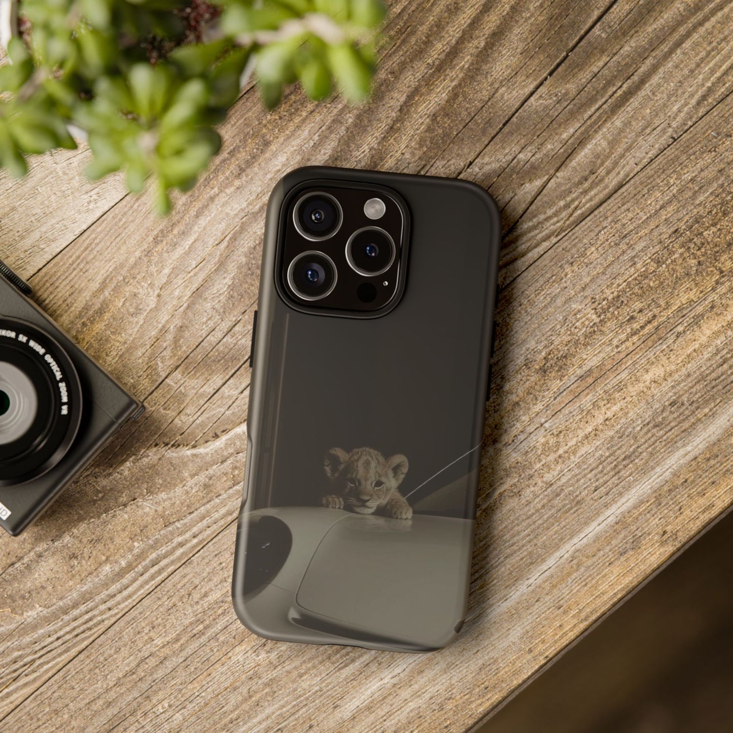 Lion Cub Phone Case — Tough Protective iPhone Cover