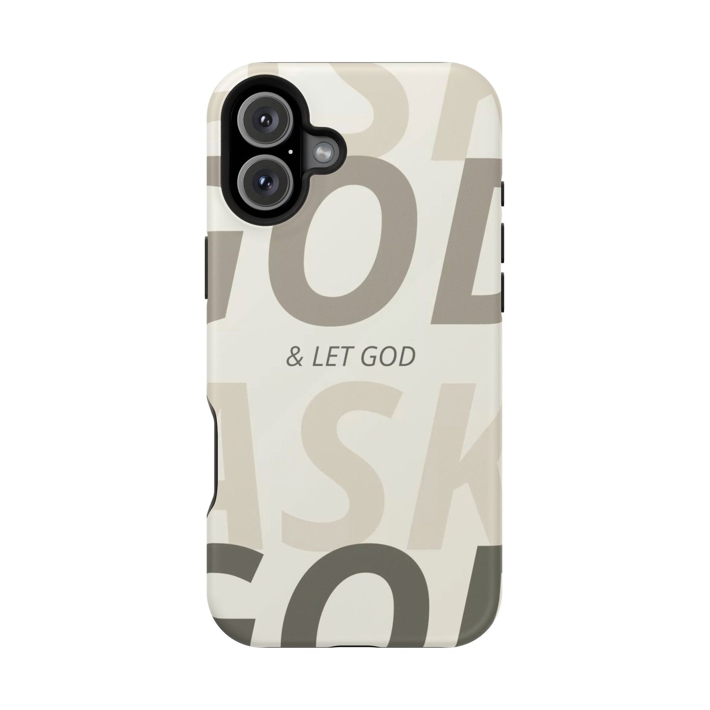 Protective iPhone Case — "Fold & Let God" Magnetic Impact-Resistant Phone Cover