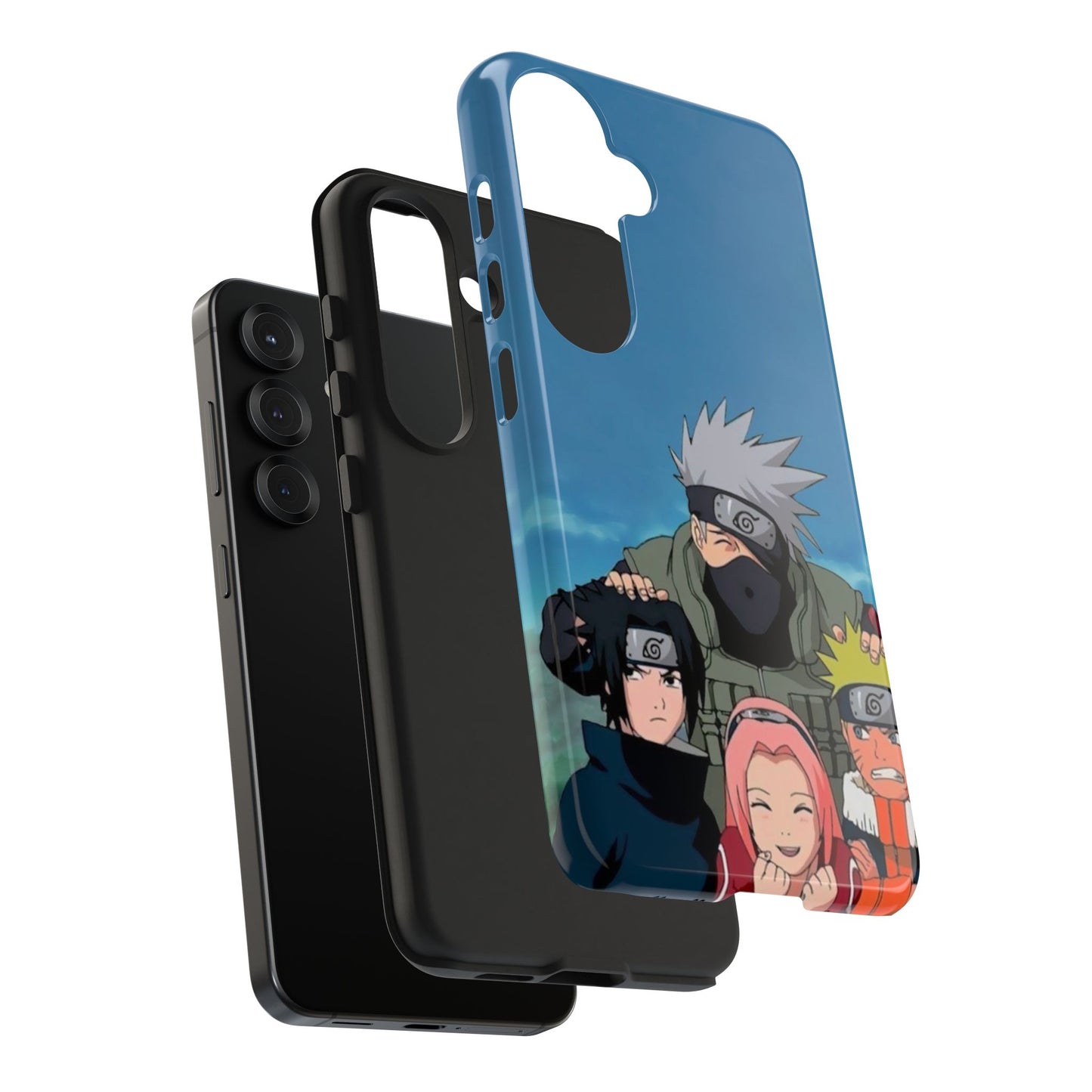 Anime Team Portrait Tough Phone Case — Cute Group Shield Design