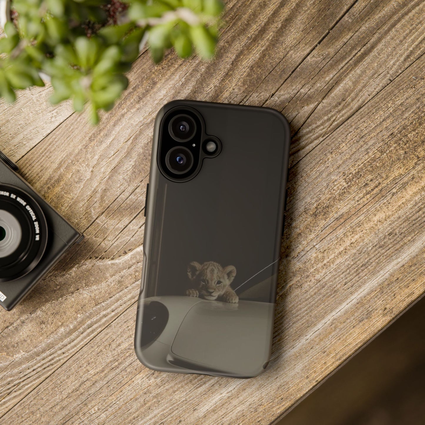 Lion Cub Phone Case — Tough Protective iPhone Cover