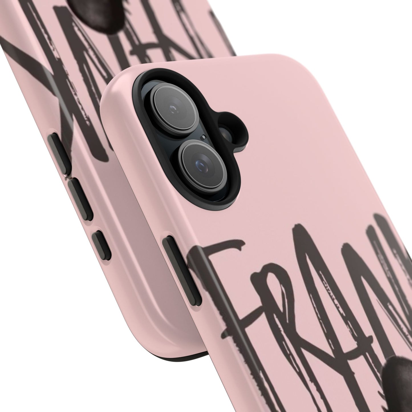 Frank Ocean Tough Phone Case — Pink Back Silhouette Design