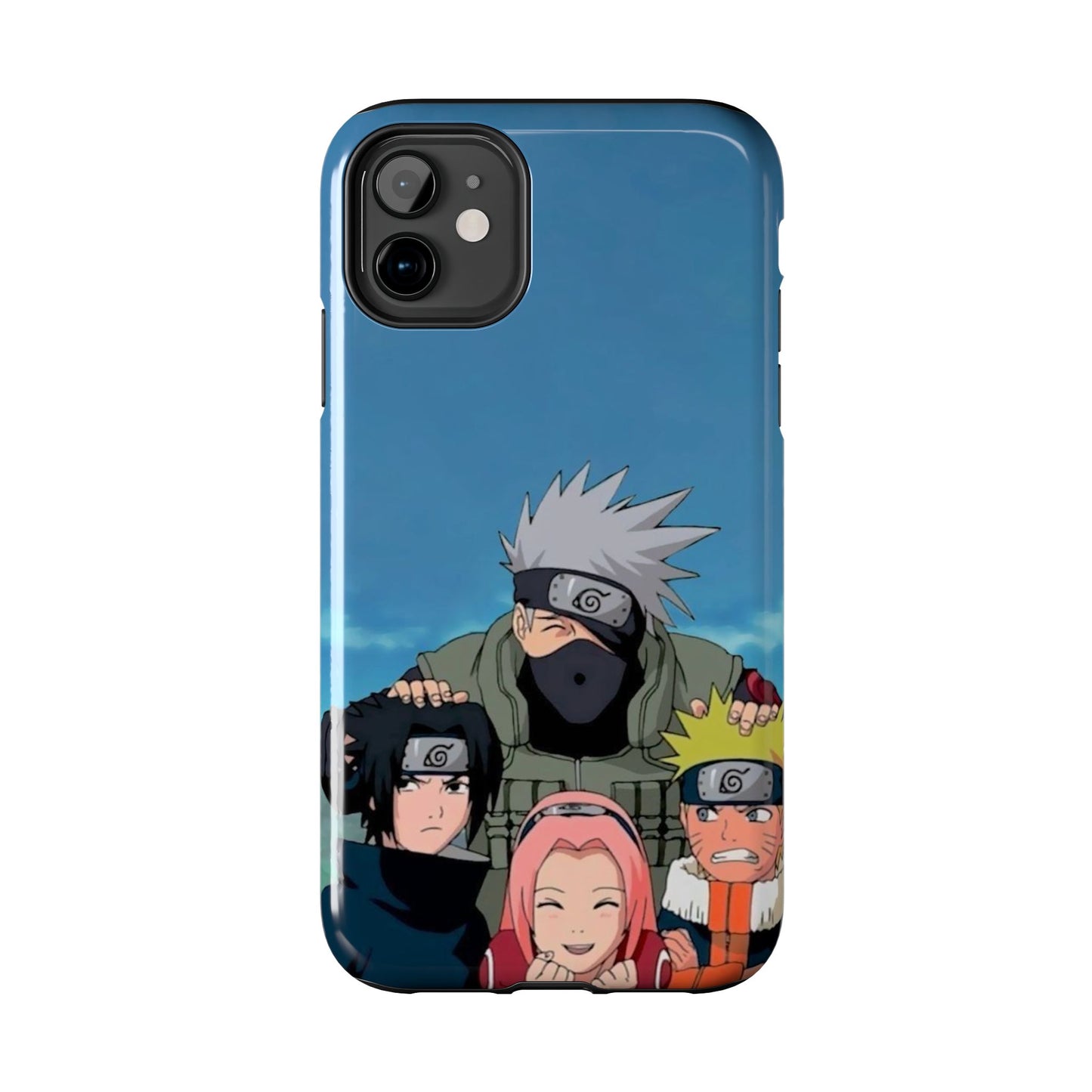 Anime Team Portrait Tough Phone Case — Cute Group Shield Design