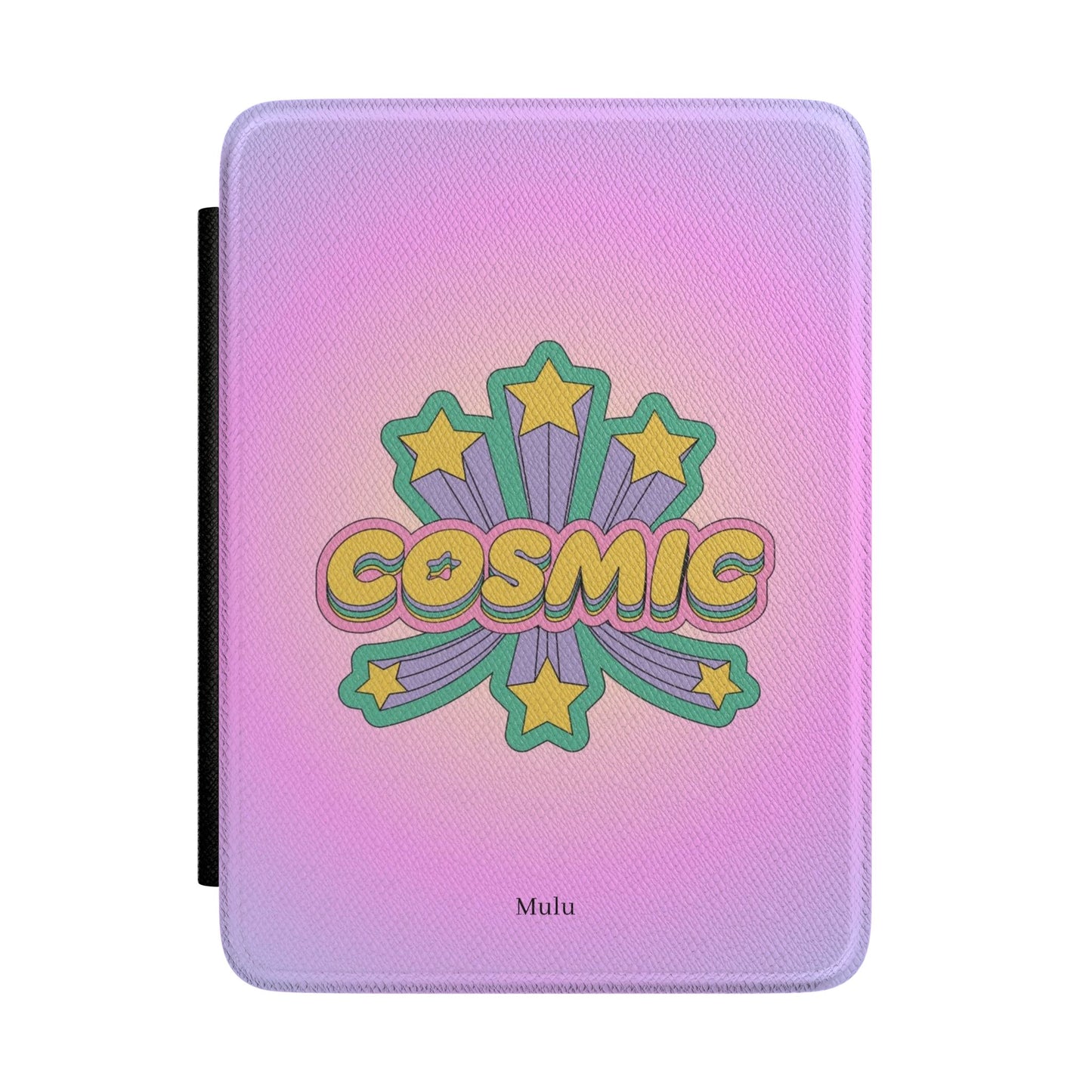 Cosmic Stars Kindle Case — Pastel Retro Ebook Cover