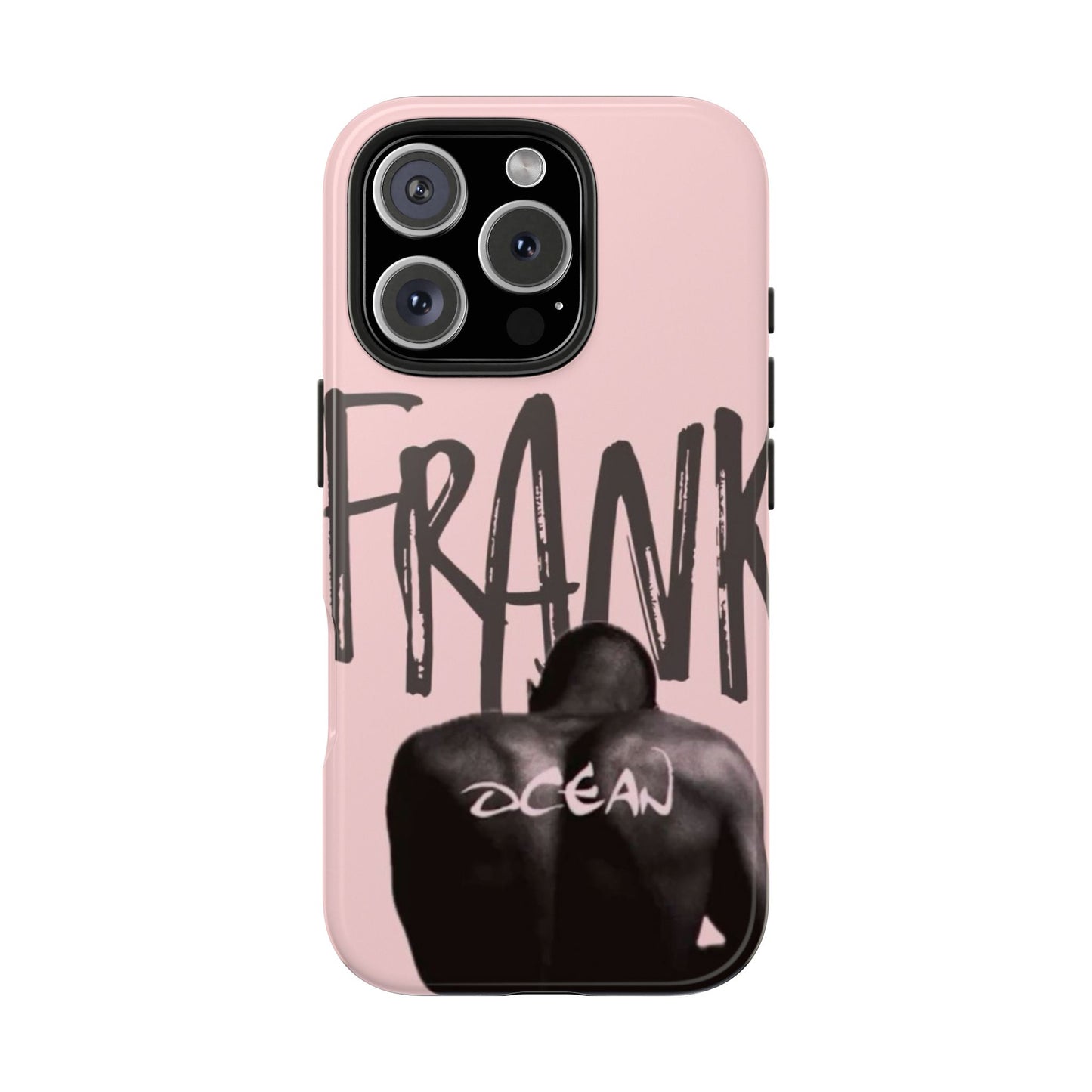 Frank Ocean Tough Phone Case — Pink Back Silhouette Design