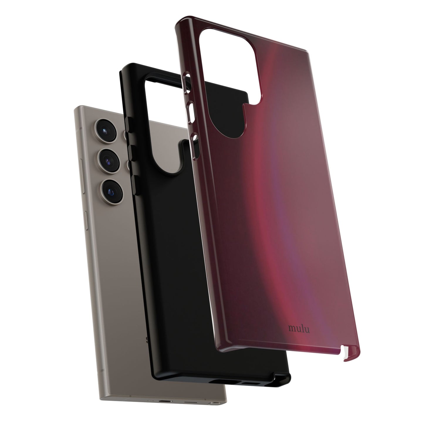 Maroon Gradient Phone Case - Tough Protective iPhone Cover